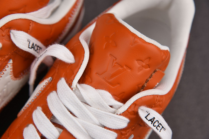 NIKE LOW AIR FORCE 1 X  ORANGE