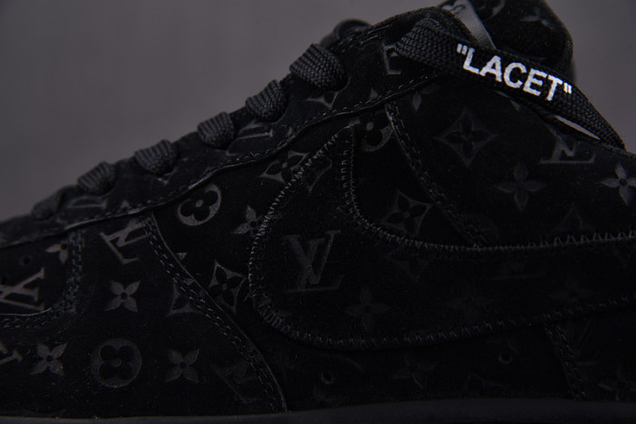 NIKE LOW AIR FORCE 1 X  full black