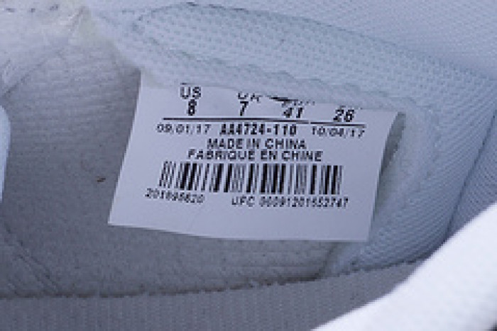 Nike Air Jordan 1 Retro “Comic 3D Pencil” White Hand-Painted MENS  AA4724-110