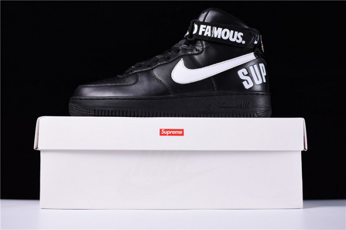 Supreme Nike Air Force 1 High SP Black  DS F/W  698696-010
