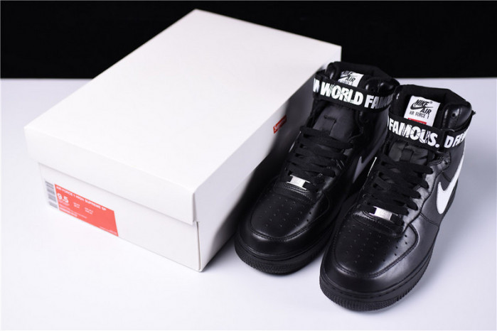 Supreme Nike Air Force 1 High SP Black  DS F/W  698696-010