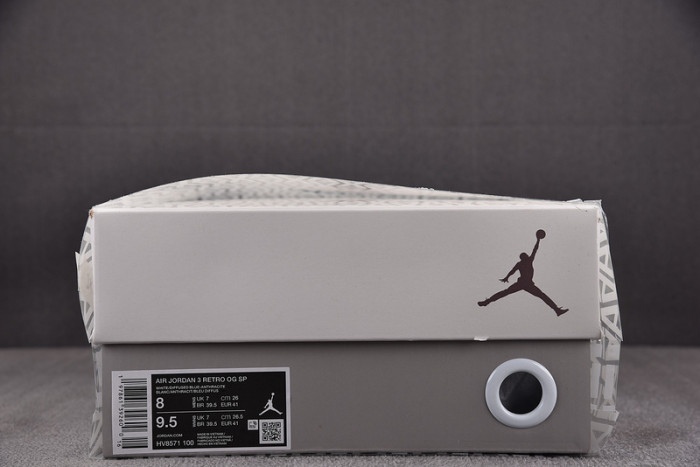 Air Jordan 3 Retro OG SP Diffused Blue HV8571-100
