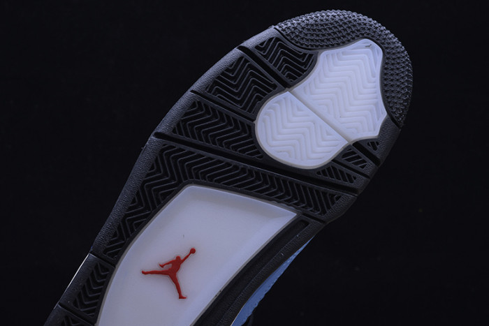 Travis Scott x Air Jordan 4 “Houston Oilers”  University Blue 308497-406