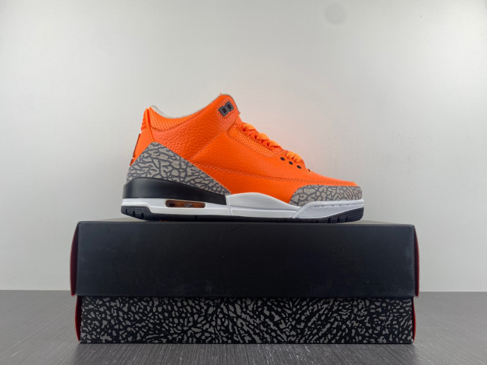 Air Jordan 3 Retro "Orange"  CT8532-801