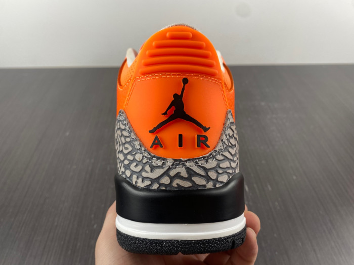 Air Jordan 3 Retro "Orange"  CT8532-801