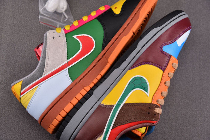 Nike Dunk Low "What the Super Mario" Custom DH0952-101