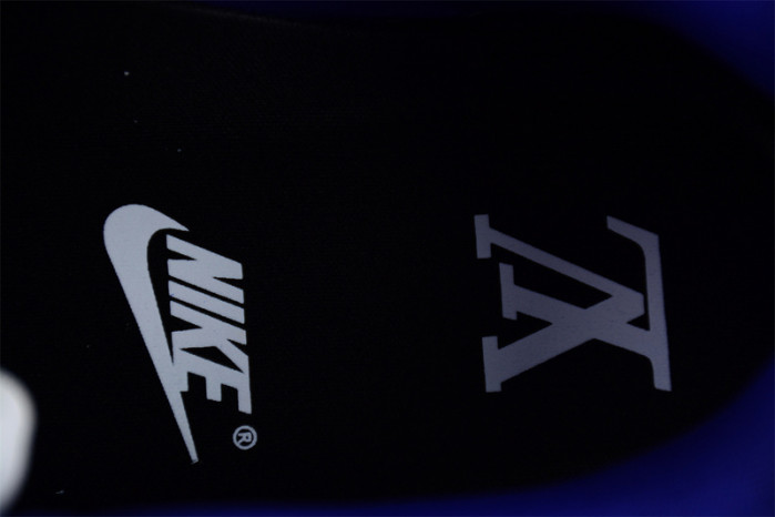 NIKE LOW AIR FORCE 1 X  royal blue black