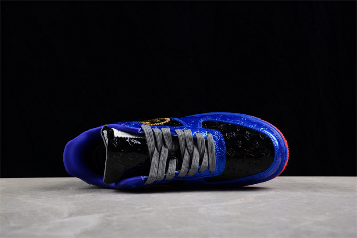 NIKE LOW AIR FORCE 1 X  royal blue black