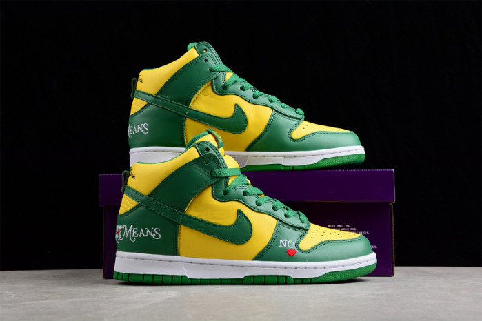 Supreme x Nike SB Dunk High By Any Means DN3741-700