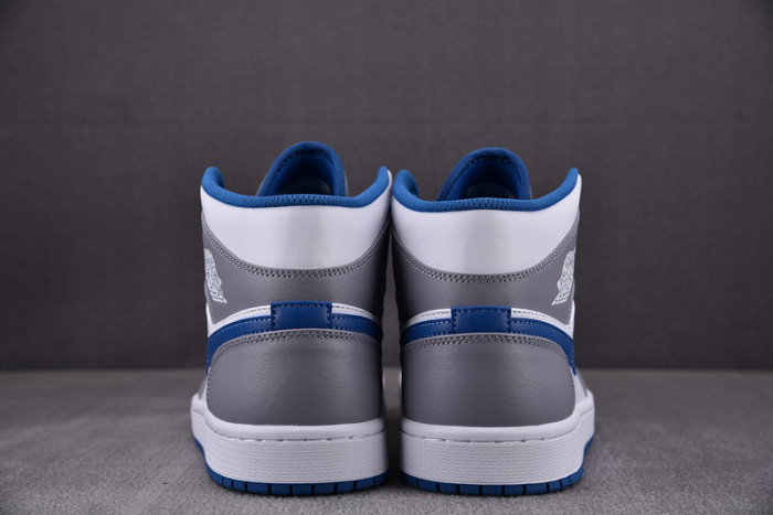 air Jordan 1 Mid True Blue Cement  DQ8423-014