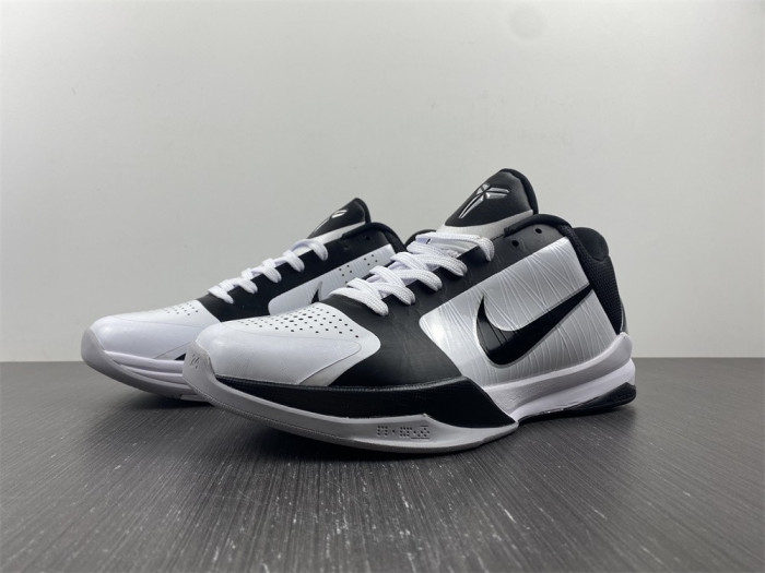 NIKE ZOOM KOBE 5 TB ''WHITE BLACK'' 407710-100