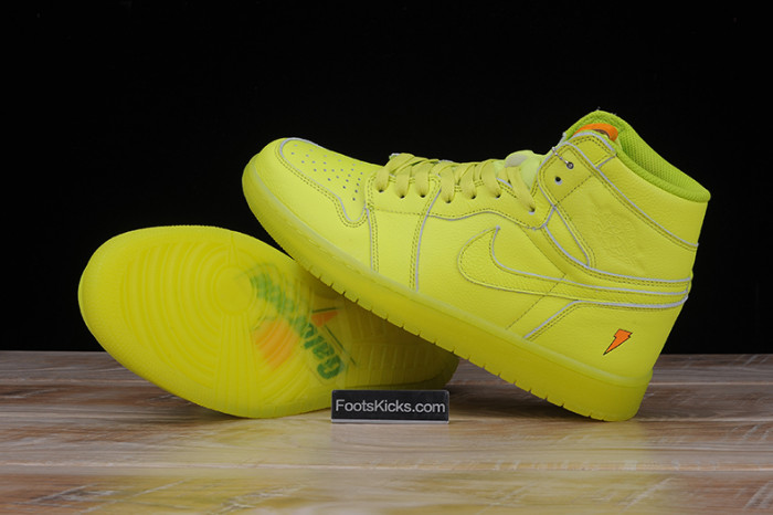 AIR JORDAN 1 RETRO HI “Gatorade”  Cyber mens AJ5997-345