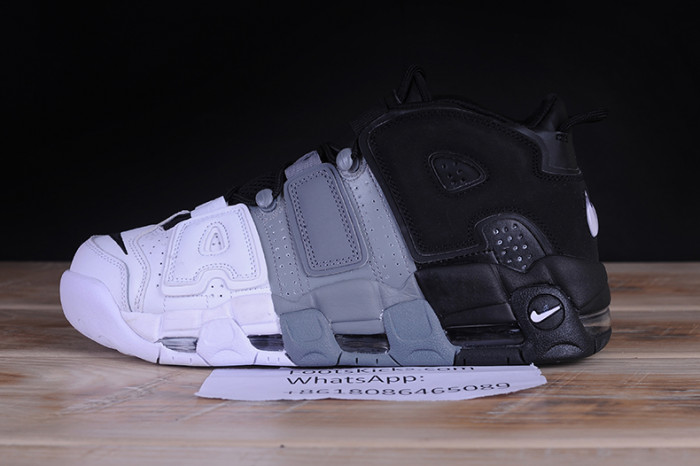 Nike Air More Uptempo “Tri-Color” black-Grey-White  921948-002