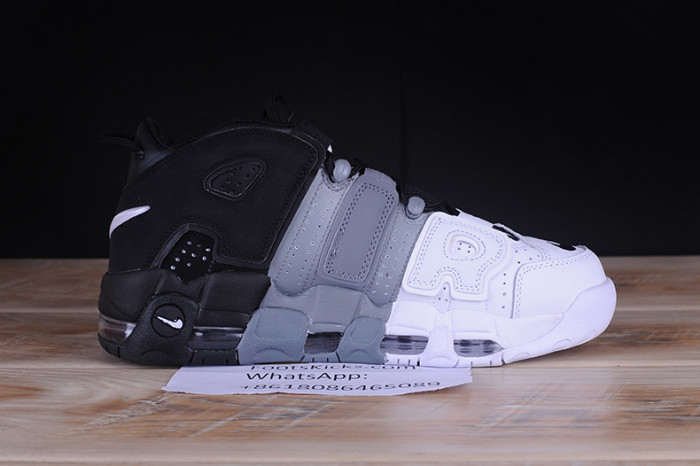 Nike Air More Uptempo “Tri-Color” black-Grey-White  921948-002