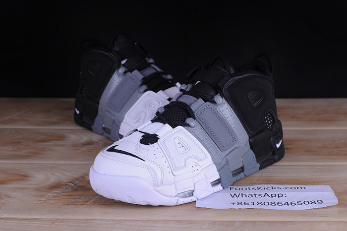 Nike Air More Uptempo “Tri-Color” black-Grey-White  921948-002