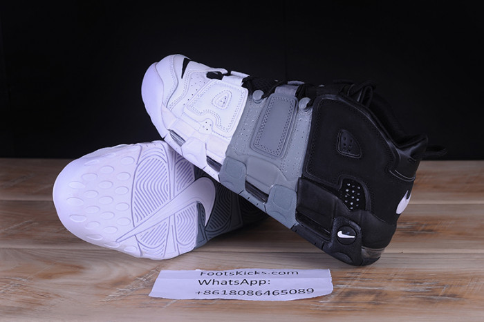 Nike Air More Uptempo “Tri-Color” black-Grey-White  921948-002