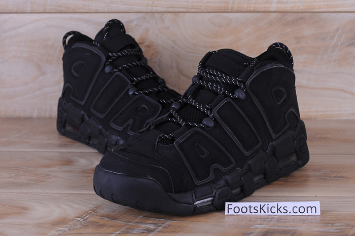 Nike Air More Uptempo Triple Black 414962-004