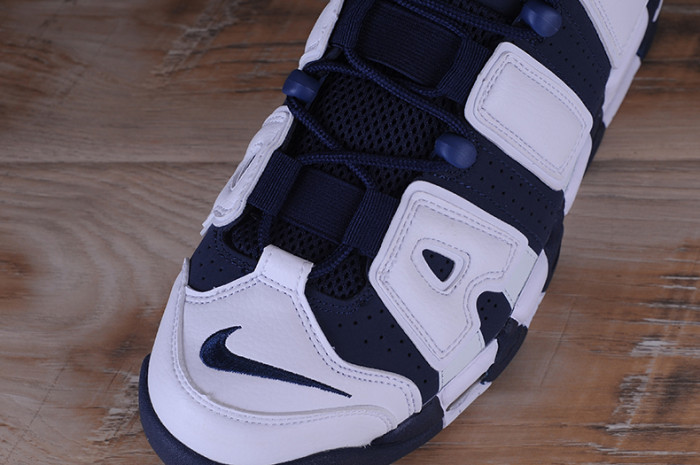 Nike Air More Uptempo “Olympic” White/Midnight Navy  414962-104