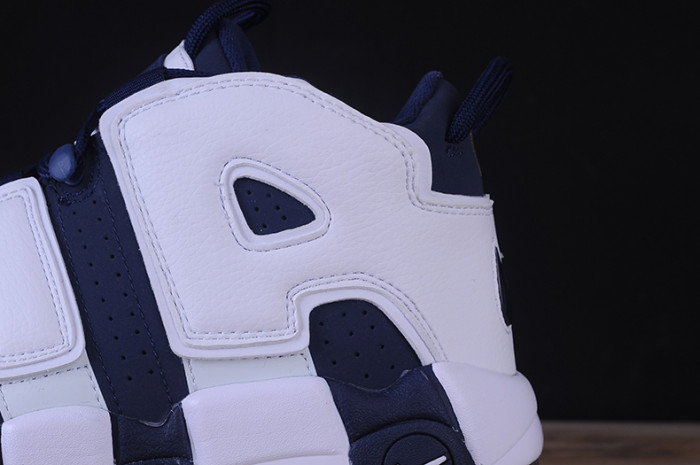 Nike Air More Uptempo “Olympic” White/Midnight Navy  414962-104