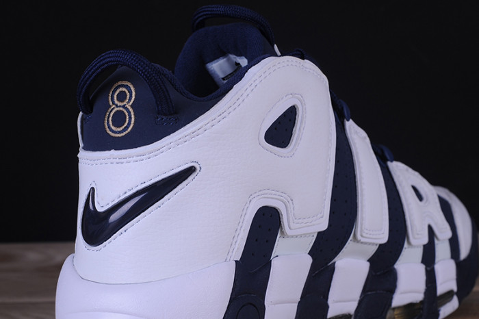 Nike Air More Uptempo “Olympic” White/Midnight Navy  414962-104