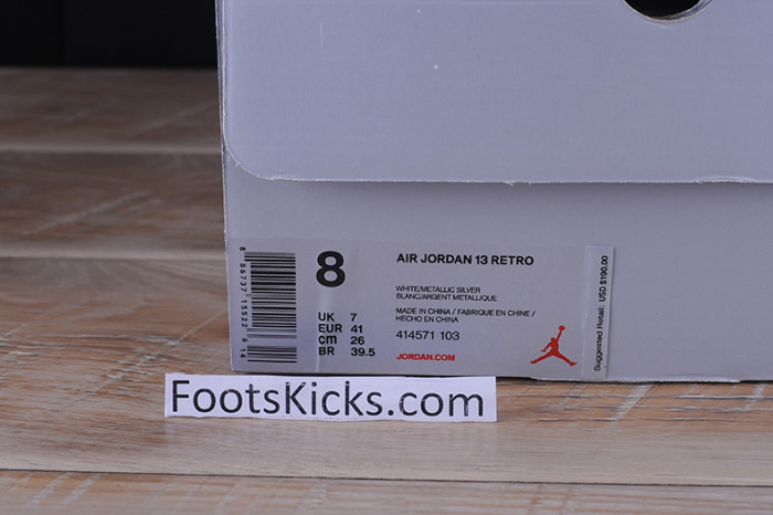 JORDAN 13 RETRO BP "HISTORY OF FLIGHT" white  414571-103
