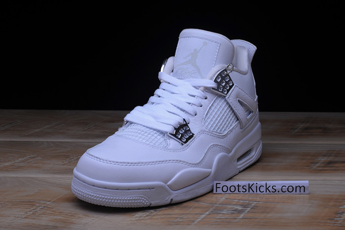 Air Jordan 4 Retro “Pure Money”  white  308497-100