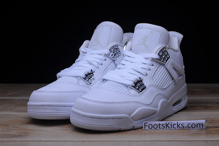 Air Jordan 4 Retro “Pure Money”  white  308497-100
