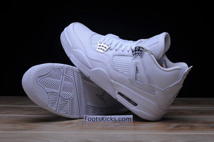 Air Jordan 4 Retro “Pure Money”  white  308497-100