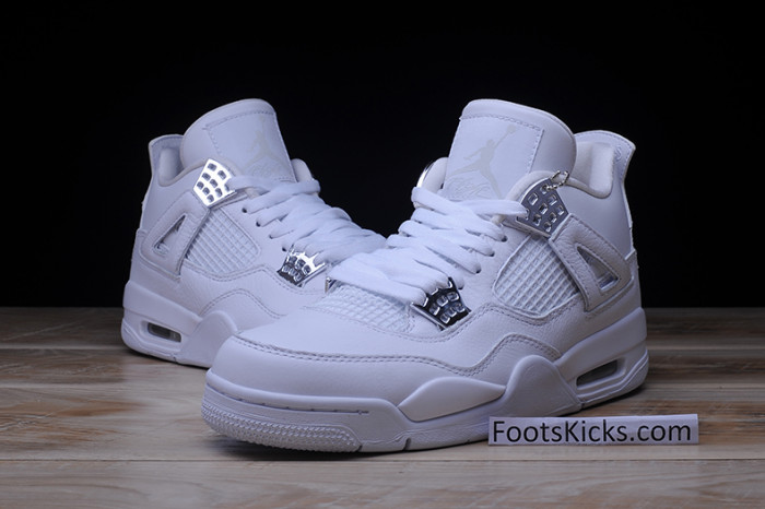 Air Jordan 4 Retro “Pure Money”  white  308497-100