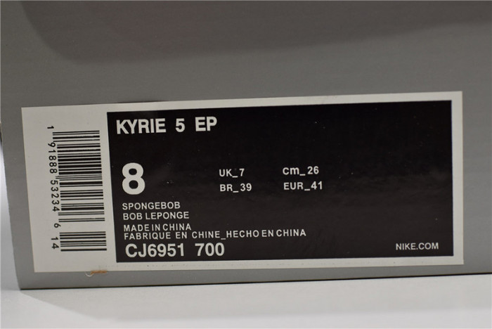 Kyrie 5 Spongebob Squarepants  CJ6951-700