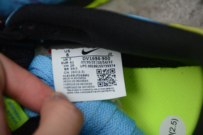nike dunk low gs "acid wash" dv1694-900