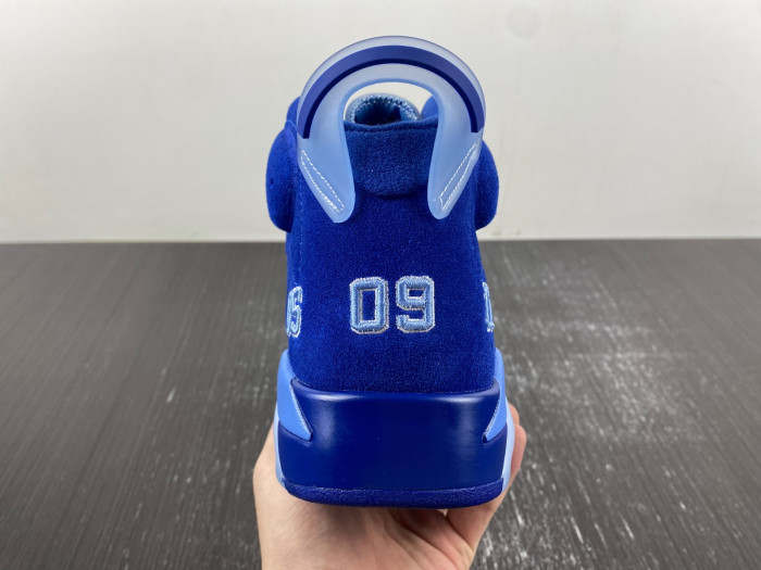 air jordan 6 unc tar heels six championships pe