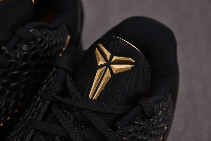 nike zoom kobe 6 black del sol metallic gold kb0824-127