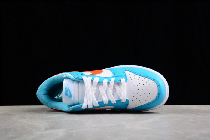 nike dunk low "miami dolphins" dv0833-102