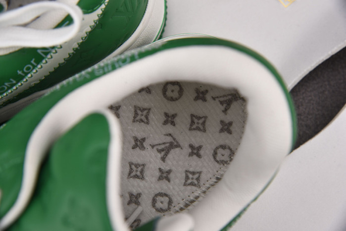 nike low air force 1 x green