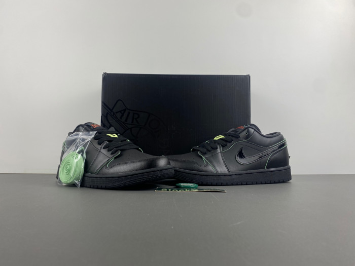 air jordan 1 low "black cat mascot" hm3690-001