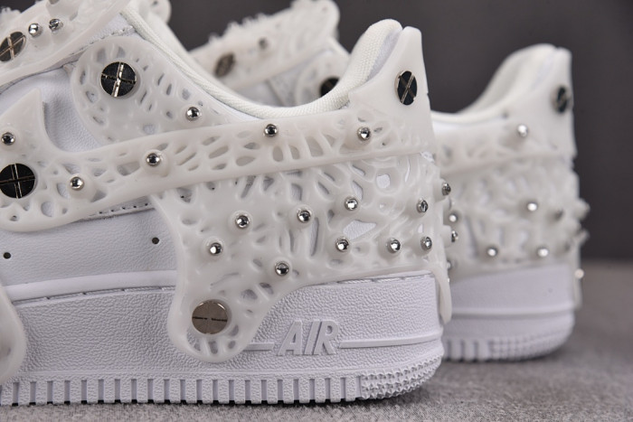 Nike Air Force 1 Low Swarovski Retroreflective Crystals White CV7668-100