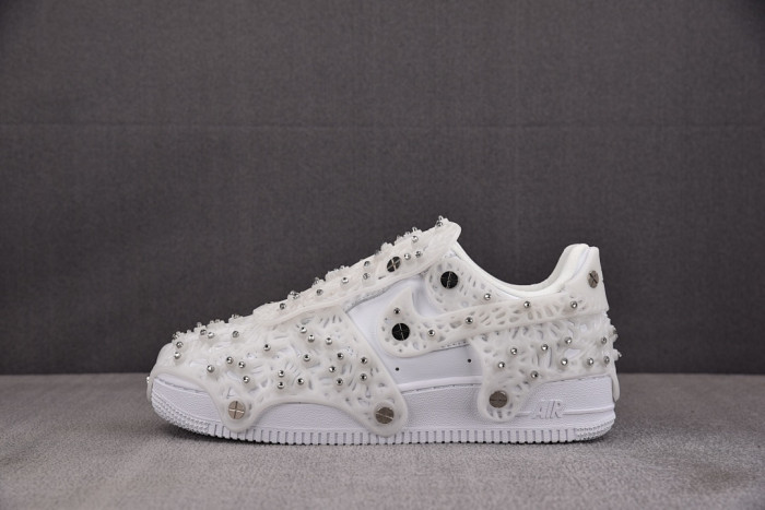 Nike Air Force 1 Low Swarovski Retroreflective Crystals White CV7668-100