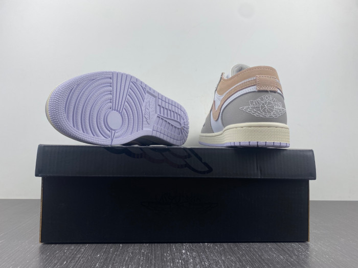 air jordan 1 low se craft inside out tech grey dn1635-002