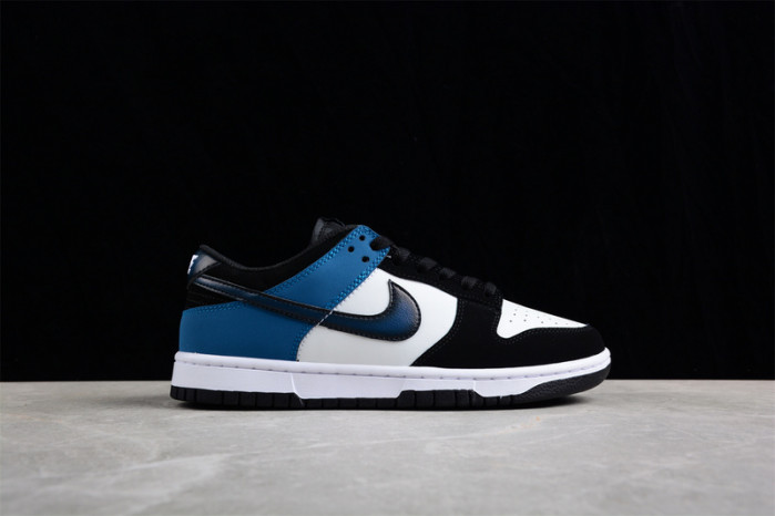 nike dunk low "black/teal" fd6923-100