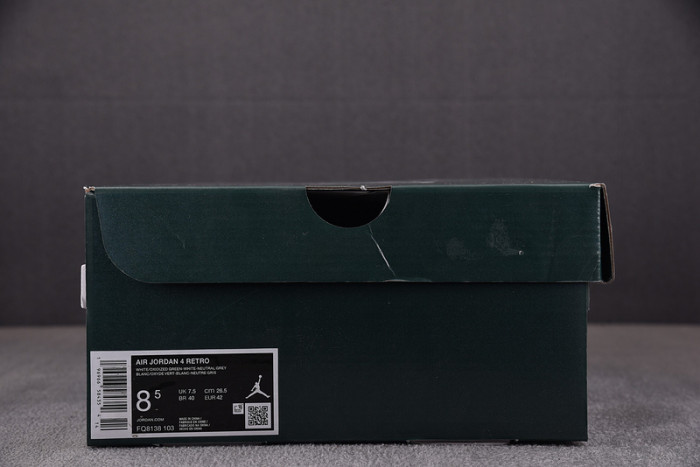 air jordan 4 "oxidized green" fq8138-103
