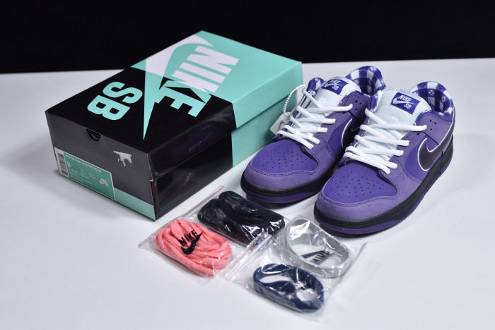 concepts x nk sb dunk low "purple lobster" bv1310-555
