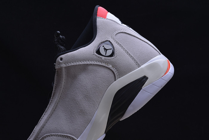 air jordan 14 retro "desert sand" black/ white 487471-021