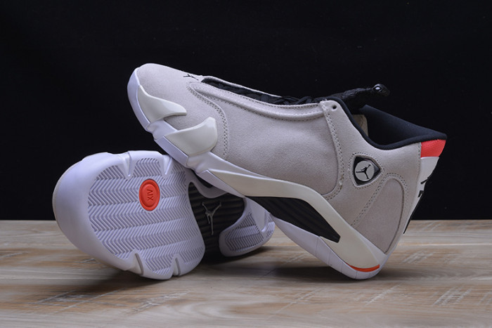 air jordan 14 retro "desert sand" black/ white 487471-021