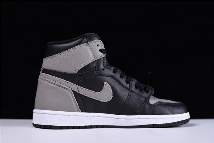 air jordan 1 retro high og shadow black grey 555088-013