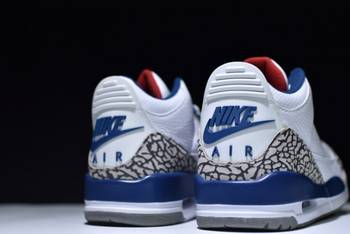 air jordan 3 retro true blue nike air first look 854262-106