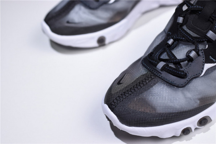 nike react element 87 black white aq1090-001
