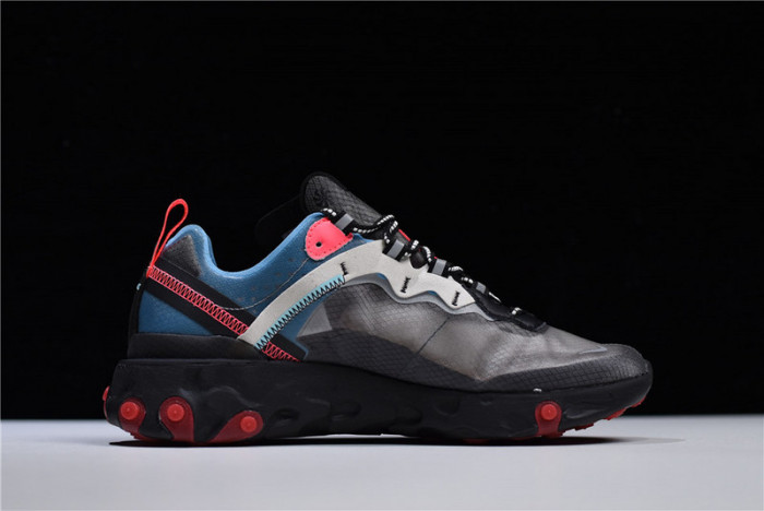 nike react element 87 blue chill solar red aq1090-006