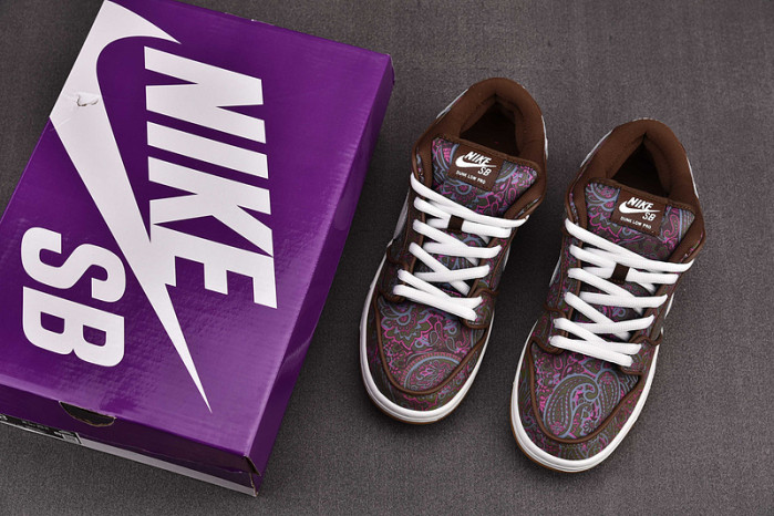 nike sb dunk low pro paisley brown dh7534-200