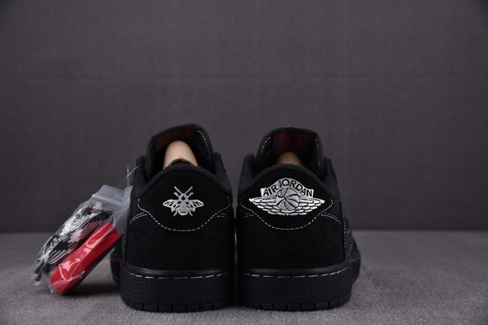 travis scott x air jordan 1 low og sp "black phantom" dm7866-100
